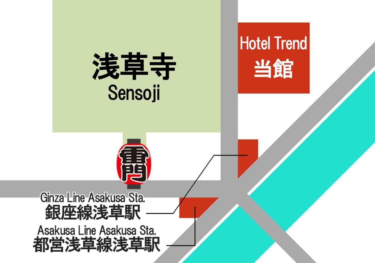 Hotel Trend Tobu Asakusa-Eki Kita Tóquio Exterior foto